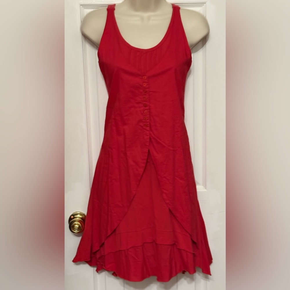 Les Robes Eliana et Lena Red Dress Sz 14 XXS